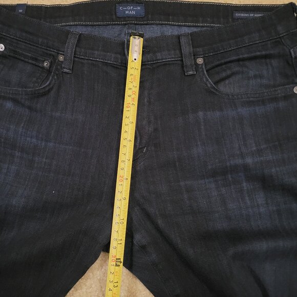 Citizens of Humanity SID Jeans Men's 34 Dark Wash Straight Leg Minimalist Vibe - Picture 9 of 11